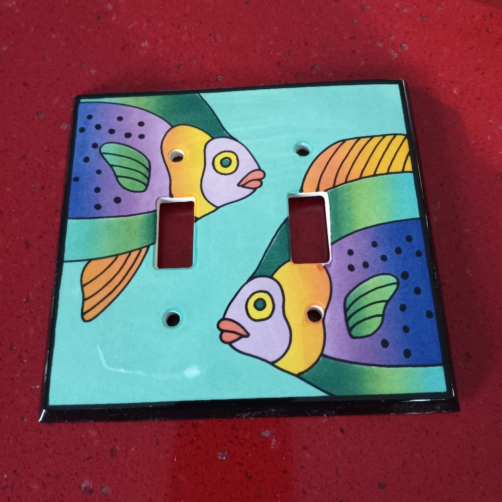 ☄️ HOST PICK ☄️ Ceramic Light Switch Cover